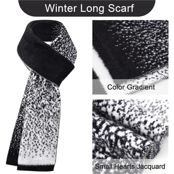 Winter Knit Beanie Hats Gloves Scarf Sets for Women main image 6